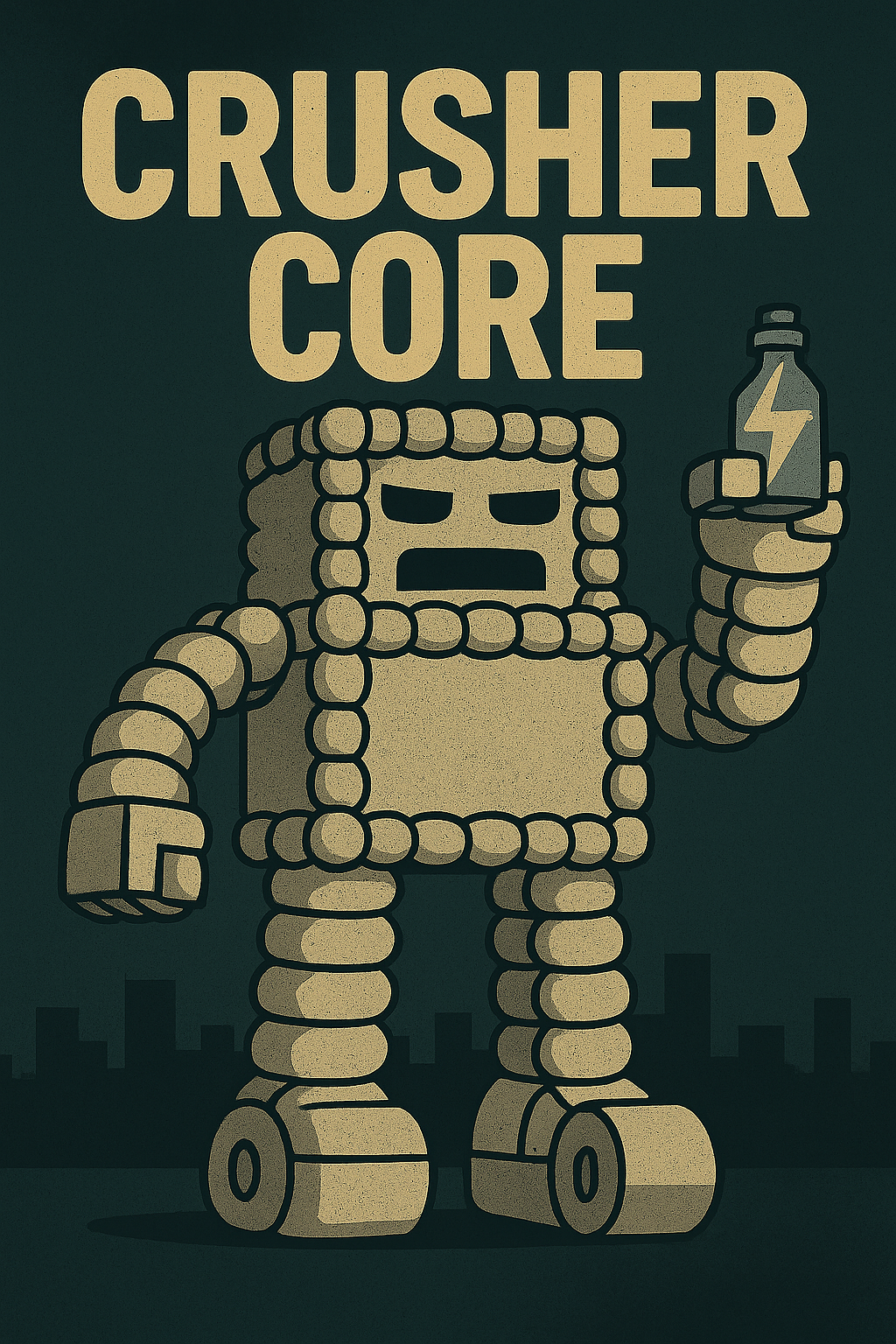 Crusher Core battlebot illustration
