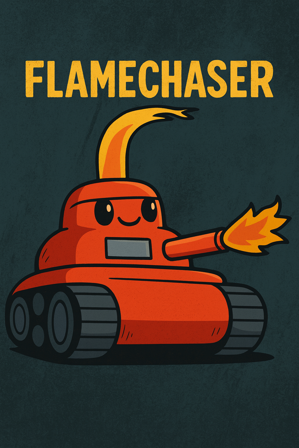 FlameChaser battlebot illustration